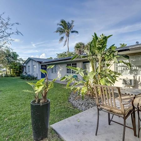 Waterfront Apartment Private Patio Pool Fort Lauderdale Exterior photo